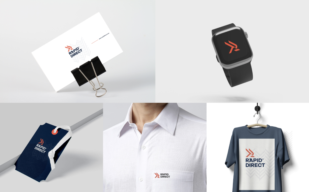 rapid direct logo design and showcase
