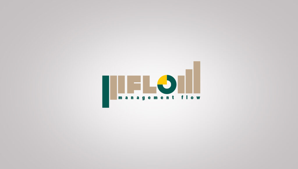 MFLOW Management Flow logo design