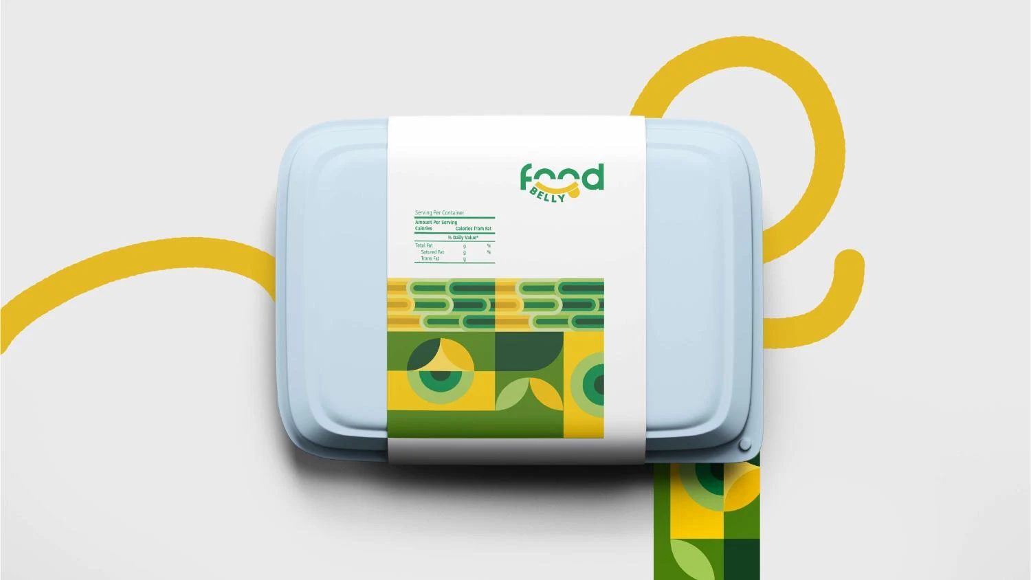 FOOD BELLY applications artwork from Nuo Pixel Solutions’ supplied identity presentation